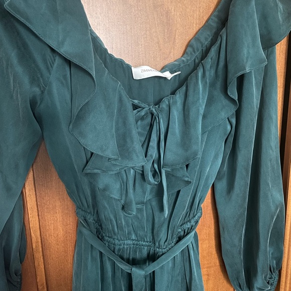 Zimmermann Dresses & Skirts - Zimmerman silk emerald dress